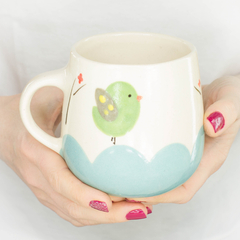 TAZA MUG PAJARITO