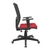 Cadeira Presidente Digitador Brizza Tela Std Preta Braços 3D - Mega Office | Móveis para Escritório | Home Office