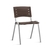Cadeira Plástica Fixa Empilhável New - Estrutura Cinza - comprar online