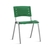 Cadeira Plástica Fixa Empilhável New - Estrutura Cinza - loja online