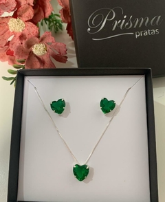 Conjunto Coração Verde - comprar online