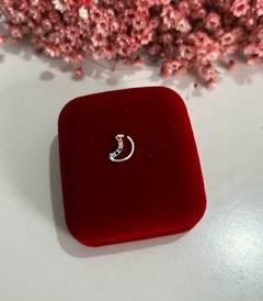 Piercing de Lua com Pedra Colorida - comprar online