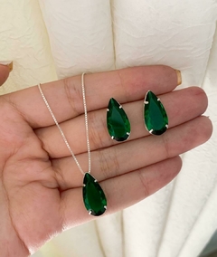 Conjunto de Gota Verde