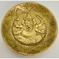 Incensário Indiano Prato Deus Ganesha Várias Cores - comprar online