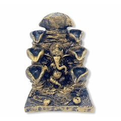 Incensário Cascata Deus Ganesha 8 Quedas 14x10cm - Esoteric Shop