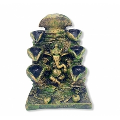 Incensário Cascata Deus Ganesha 8 Quedas 14x10cm - comprar online