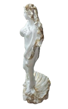 Deusa Afrodite na Concha 27cm - comprar online