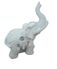 Elefante Tromba Para Cima 8cm - comprar online