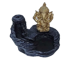 Incensário Cascata Deus Indiano Ganesha 7cm na internet