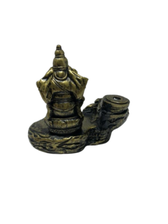 Incensário Cascata Deus Indiano Ganesha 9cm - comprar online