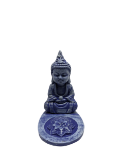Imagem do Incensário Mini Oval Buda Tibetano