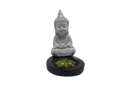 Incensário Mini Oval Buda Tibetano - loja online