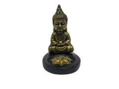 Incensário Mini Oval Buda Tibetano
