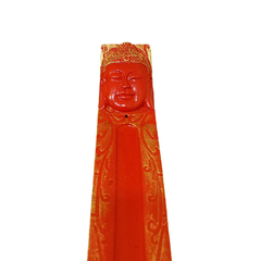 Incensário Canaleta Indiano Buda Tibetano 24x3cm - comprar online