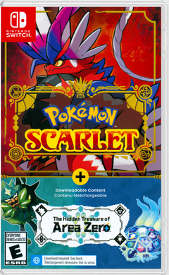 Pokémon Scarlet + The Hidden Treasure of Area Zero