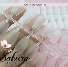 TIPS para Soft Gel - press on - coffin CORTO SAKURA - comprar online