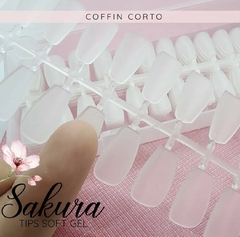 TIPS para Soft Gel - press on - coffin CORTO SAKURA en internet