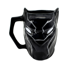 CANECA FORMATO 3D 450ML PANTERA NEGRA