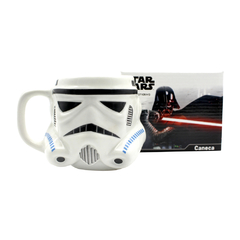 CANECA FORMATO 3D 500ML STORMTROOPER STAR WARS