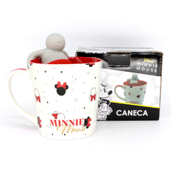 Caneca De 350ml Com Infusor Para Chá Minnie Mouse - Disney na internet