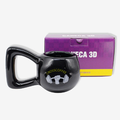 Caneca formato 3d 350ml peso Crosscoffe - Zona Criativa