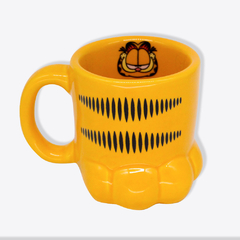 Caneca Garfield Pata Gato 3D Porcelana Oficial Nickelodeo - comprar online