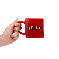 CANECA QUADRADA - RELAX - loja online