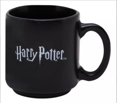 Mini Caneca Harry Potter Cerâmica Preta - Zona Criativa - comprar online