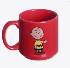 CANECA MINI TINA CHARLIE BROWN E SNOOPY - PEANUTS