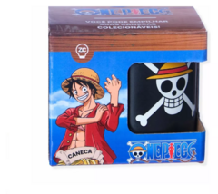 CANECA MINI TINA LUFFY SKULL - ONE PIECE na internet