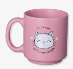 Caneca Mini Tina I Love Cats - Zona Criativa