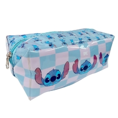 ESTOJO GRANDE EM PVC CRISTAL DISNEY STITCH COM ZÍPER - comprar online