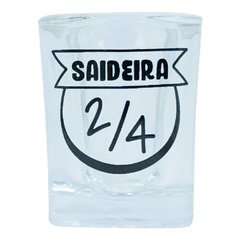 CONJUNTO MINI COPOS DE CACHAÇA - OPEN BAR SAIDEIRA (4UN)