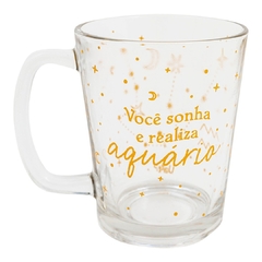 CANECA DE VIDRO BASIC - ASTRAL AQUÁRIO