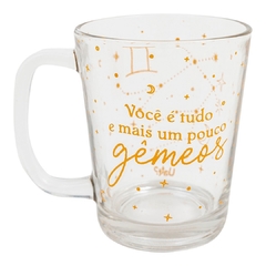 CANECA DE VIDRO BASIC - ASTRAL GÊMEOS