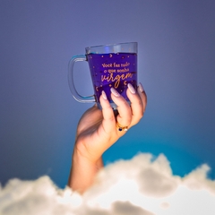 CANECA DE VIDRO BASIC - ASTRAL VIRGEM - comprar online