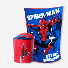 KIT MANTA COM BALDE HOMEM-ARANHA - MARVEL