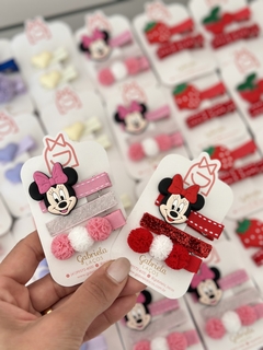 HAIR CLIPS MINNIE