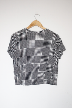 Camiseta Trama Pied Poule - loja online