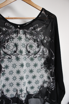 Blusa Trama Estrelas