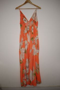 Vestido Carla Floral Neon - comprar online