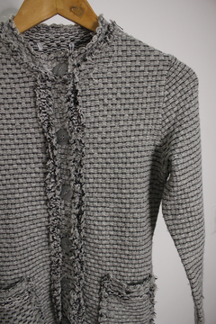 Cardigan Trama Tweed