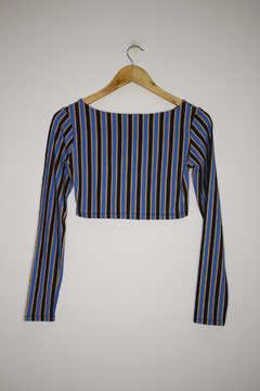 Cropped Mari Listrado - loja online