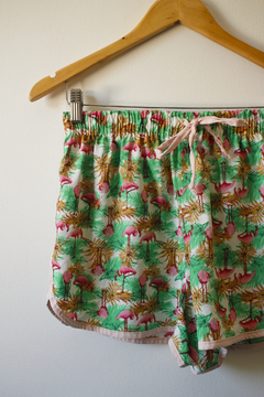 Shorts Marcela Flamingo