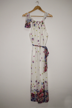 Vestido Camila Seda Floral