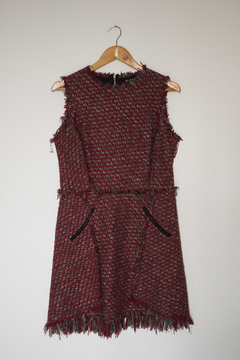 Vestido Isa Tweed