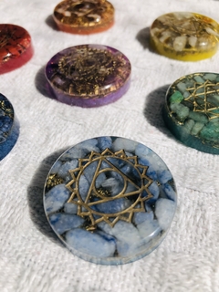 Kit Orgonites 7 Chakras Reto - BRW Orgonites