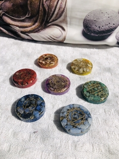 Kit Orgonites 7 Chakras Reto