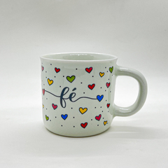 Caneca Porcelana 200ml - Fé