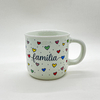 Caneca Porcelana 200ml - Família